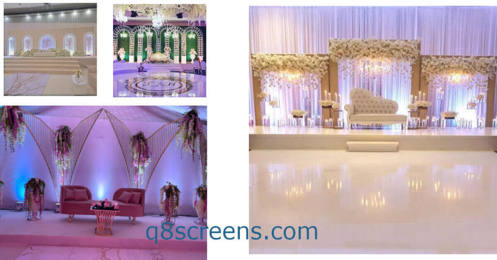 تصميم كوشة أعراس الكويت