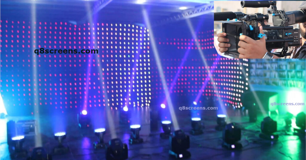 تصوير الحفلات بالفيديو مع مونتاج احترافي وترويج على السوشال ميديا