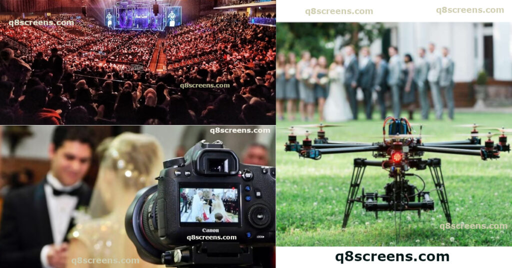 تصوير فيديو حفلات